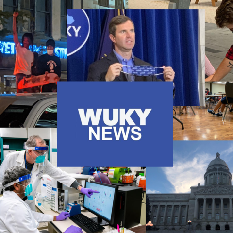 WUKY digital banner collage