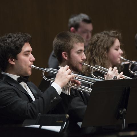 photo of trumpets in UK Symphony Orchestra