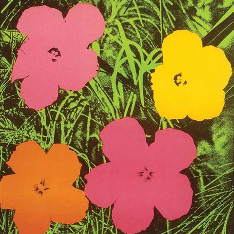 photo of "Flowers" by Andy Warhol