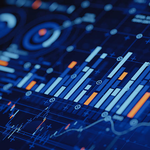 Data shown in graphs and charts