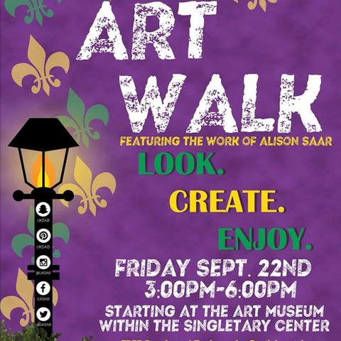 Art Walk poster