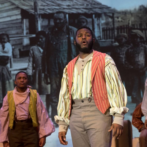 photo of Blake Denson performing in UK Opera Theatre's "Show Boat"