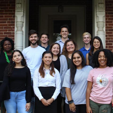 photo of Gaines Fellows with Director Melynda Price