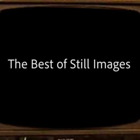 photo of Digital Media Blast - The Best of Still Images video open of old school TV