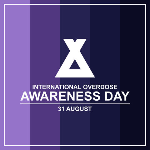 International Overdose Awareness Day graphic