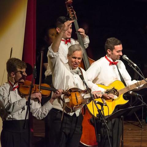 photo of GrassKats perfoming at "Collage" 2016