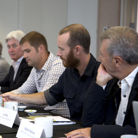 photo of participants at Product Design Roundtable