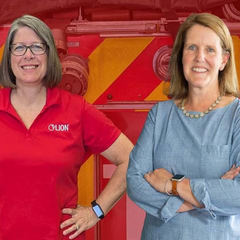 Andrea Boylin and Tricia Hock