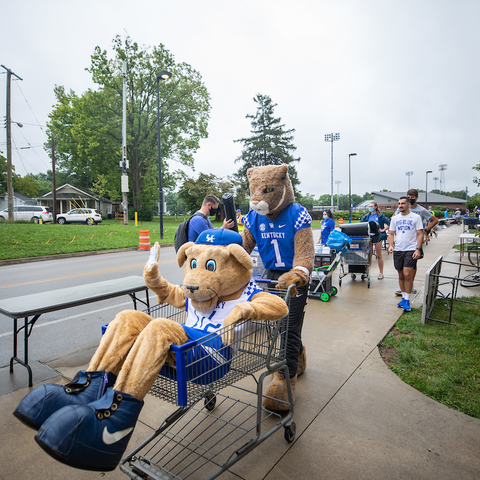 This year’s Big Blue Move-In is scheduled for August, 15, 16 and 17.