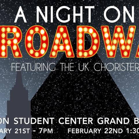 Facebook web banner for 2020 "A Night on Broadway"