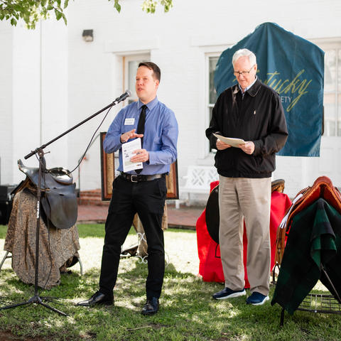 Owingsville historical marker presentation 
