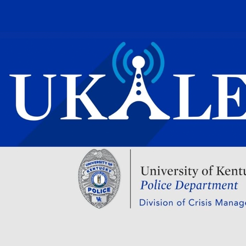 UK Alert graphic. University of Kentucky Police Department Division of Crisis Management and Preparedness