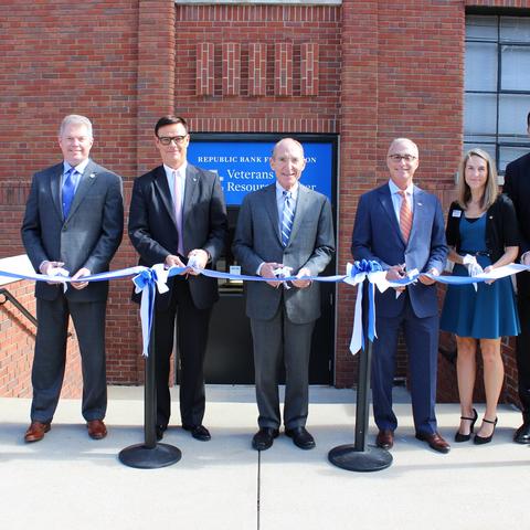 photo of ribbon cutting