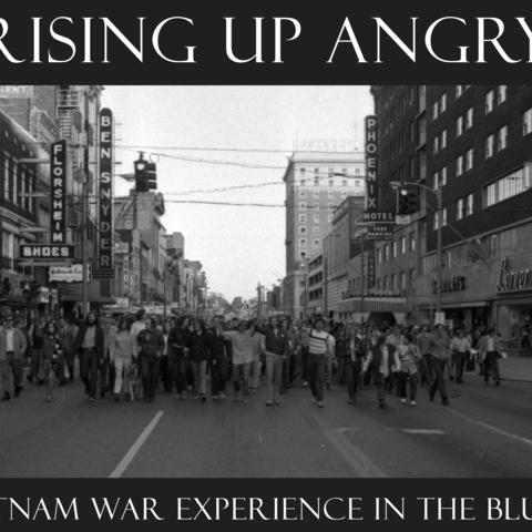photo of artwork for "Rising Up Angry" exhibit