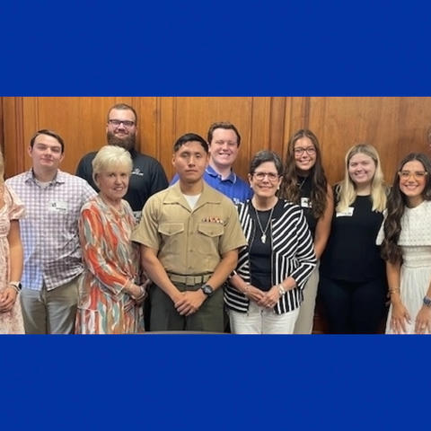 UK students in an economics education course taught by Mary Ann Vimont in the College of Education met with Lexington Mayor Linda Gorton this summer to discuss issues they may encounter in communities where they will work.