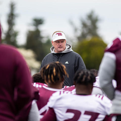 EKU Coach Walt Wells