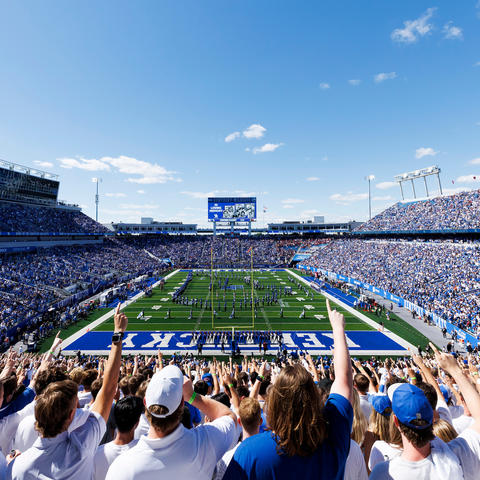 picture of fans at Kroger Field