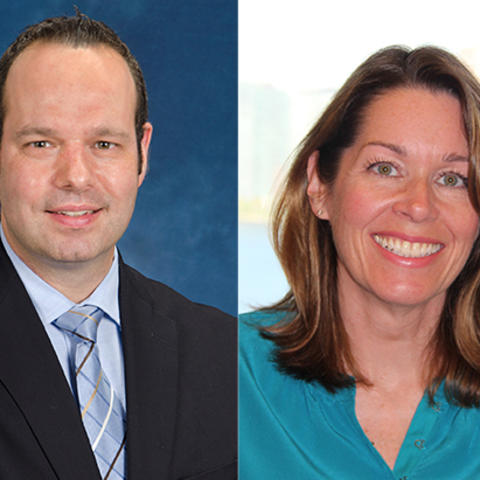 image of headshots of Dr. Cameron and Dr. Moore