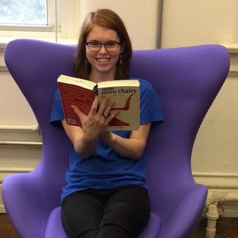 photo of an egg chair