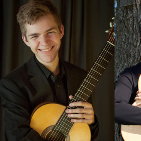 photos of Andrew Wilder and Xavier Jara