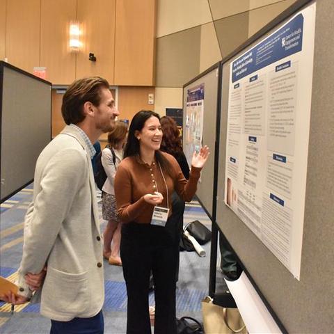 Poster presentation at Markey Research Day