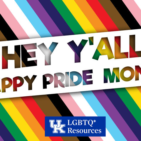 The Office of LGBTQ* Resources will be celebrating Pride Month beginning next week.