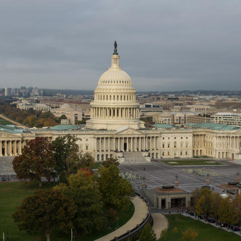 photo of restored U.S. Capitol dome