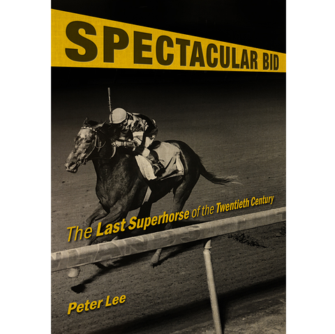 Cover of book featuring jockey on horse on track