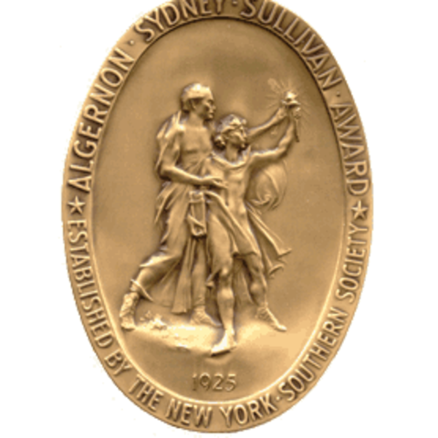 photos of the Sullivan Award medallion