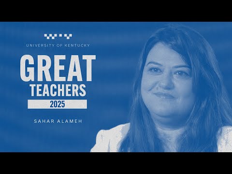 Thumbnail of video for 2025 ‘Great Teacher’ Sahar Alameh inspires the teachers of tomorrow 